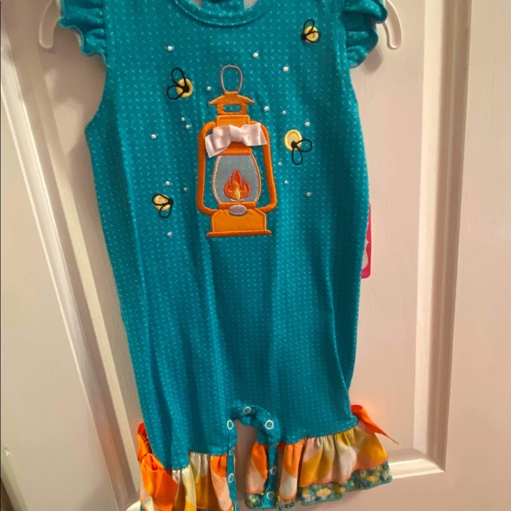 Ricrac Ruffles romper